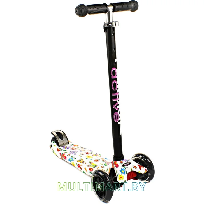 Самокат Triumf Active SKL-07LP Maxi Flash Print (butterfly)